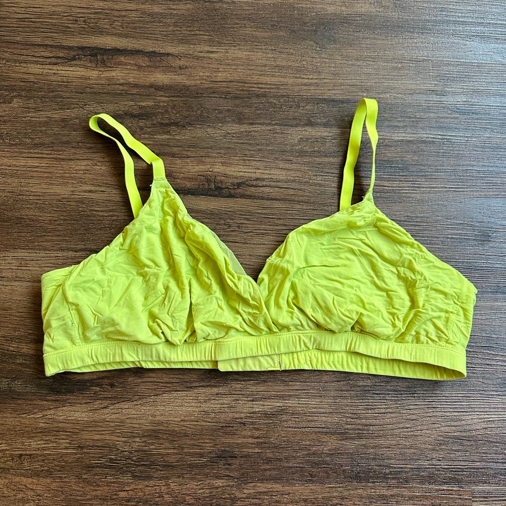 3X Skims FITS EVERYBODY CROSSOVER BRALETTE Bra (neon yellow/lime) DAFFODIL / 3X